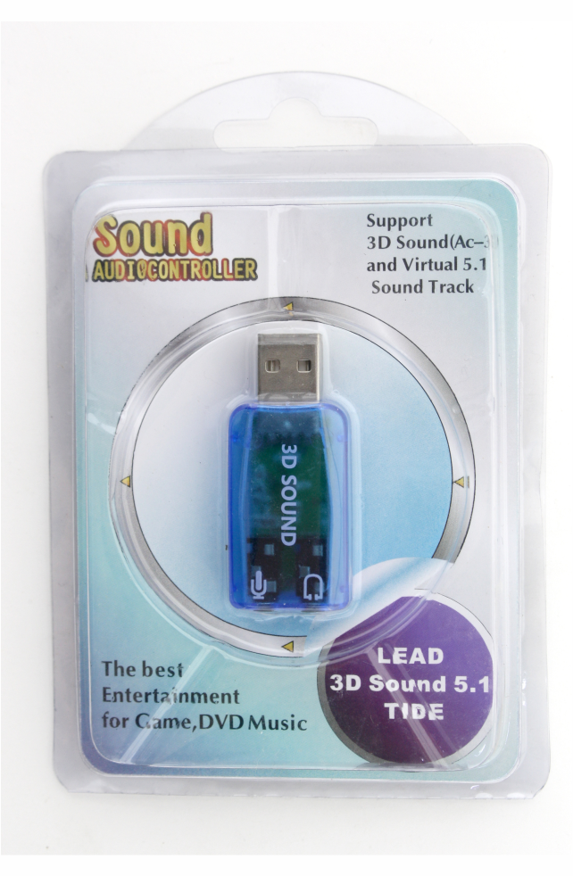Звуковая карта SOUND CARD AUDIO 3D 5.1